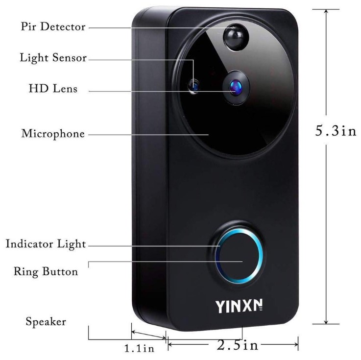 Yinxn Smart WiFi Doorbell Review - Best 