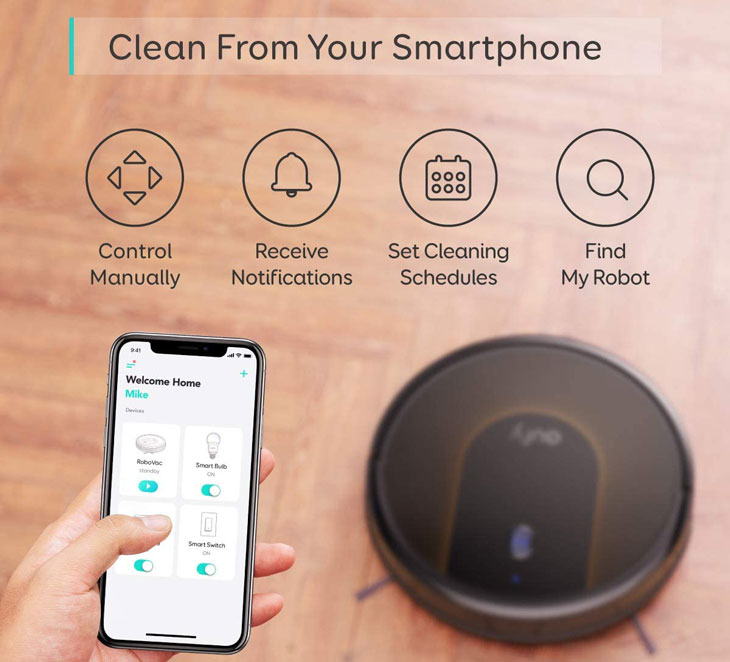 Robot Vacuum cleaner - app control