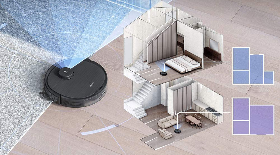 Robot Vacuum Cleaner - Mapping and sensors